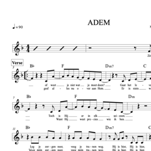 Adem - leadsheet