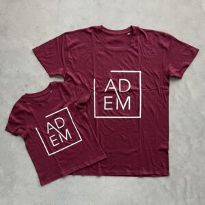 Limited Edition T-shirt bordeauxrood